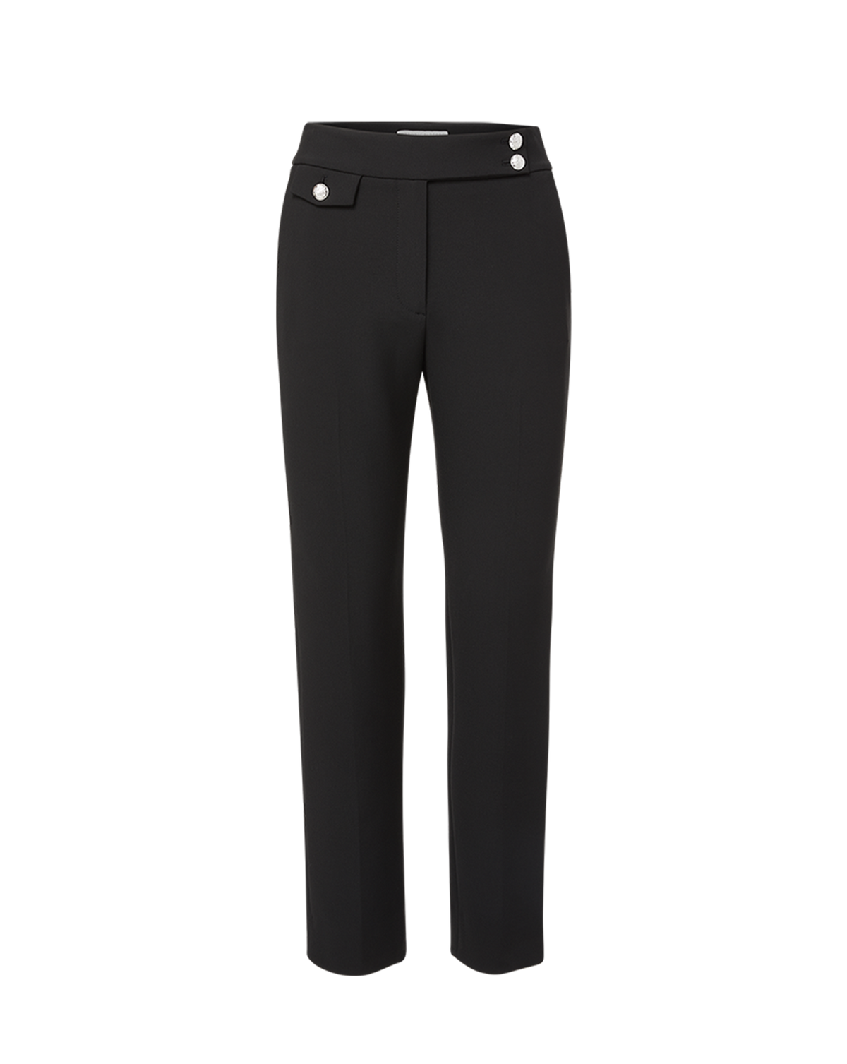 Veronica Beard | Renzo Slim-Leg Pant Black/Silver