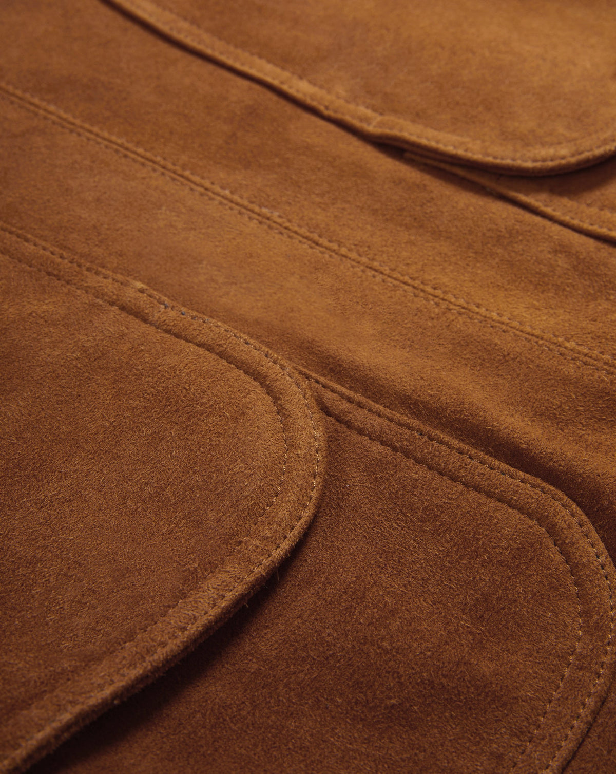 Veronica Beard | Norwood Suede Mini Skirt in Brown Whisky