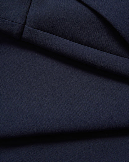 Veronica Beard | Tonelli Wide-Leg Pant in Navy Navy