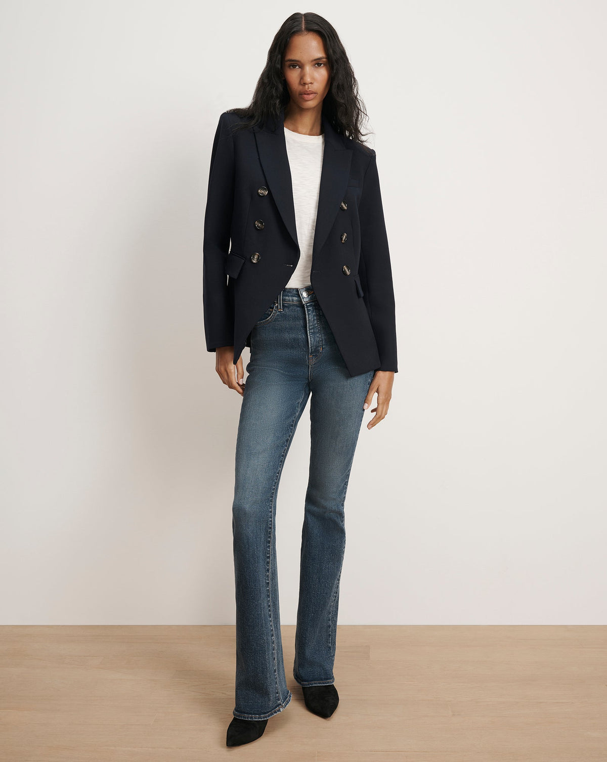 Veronica Beard | Miller Dickey Jacket in Navy Navy