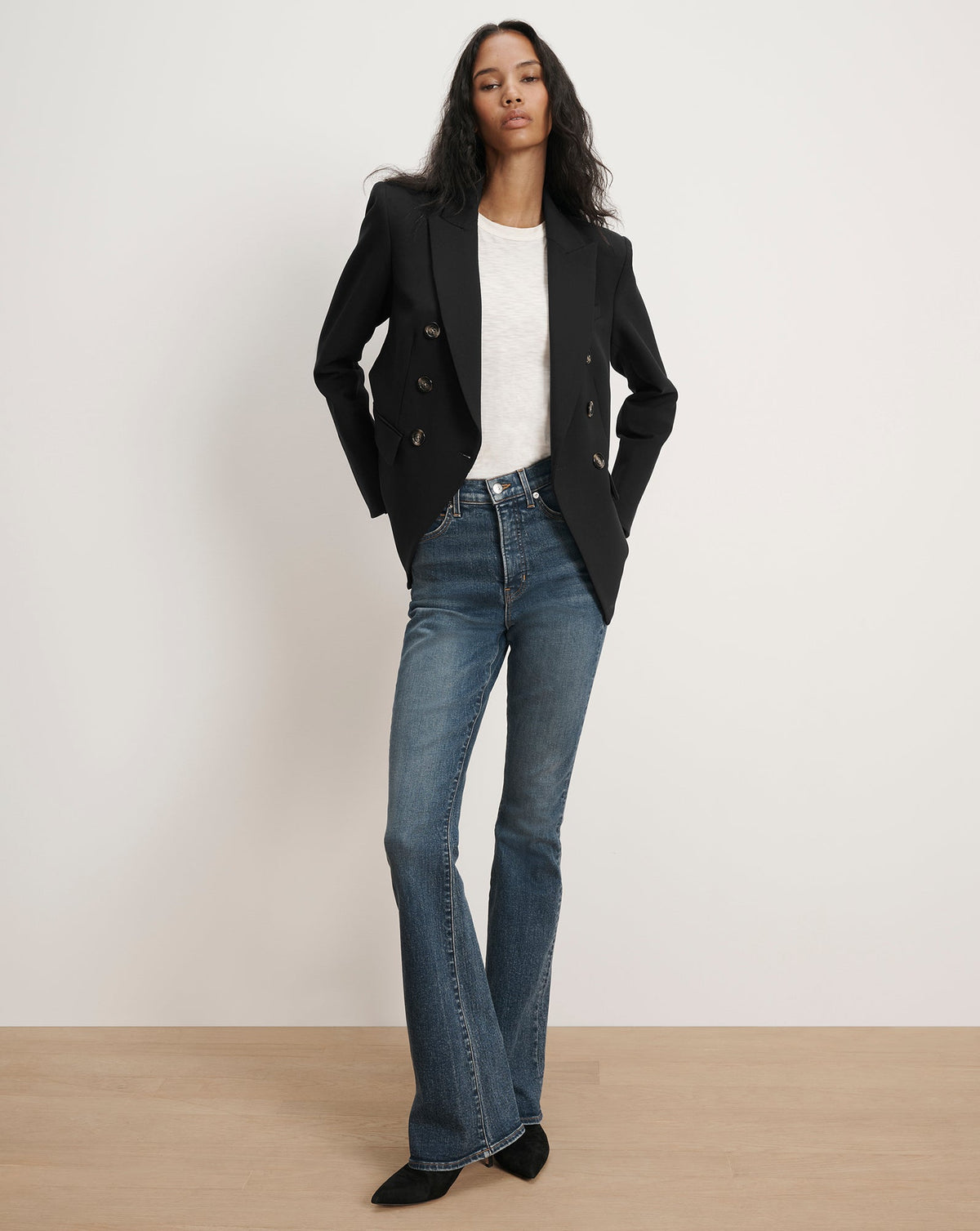 Veronica Beard | Miller Dickey Jacket in Black Black