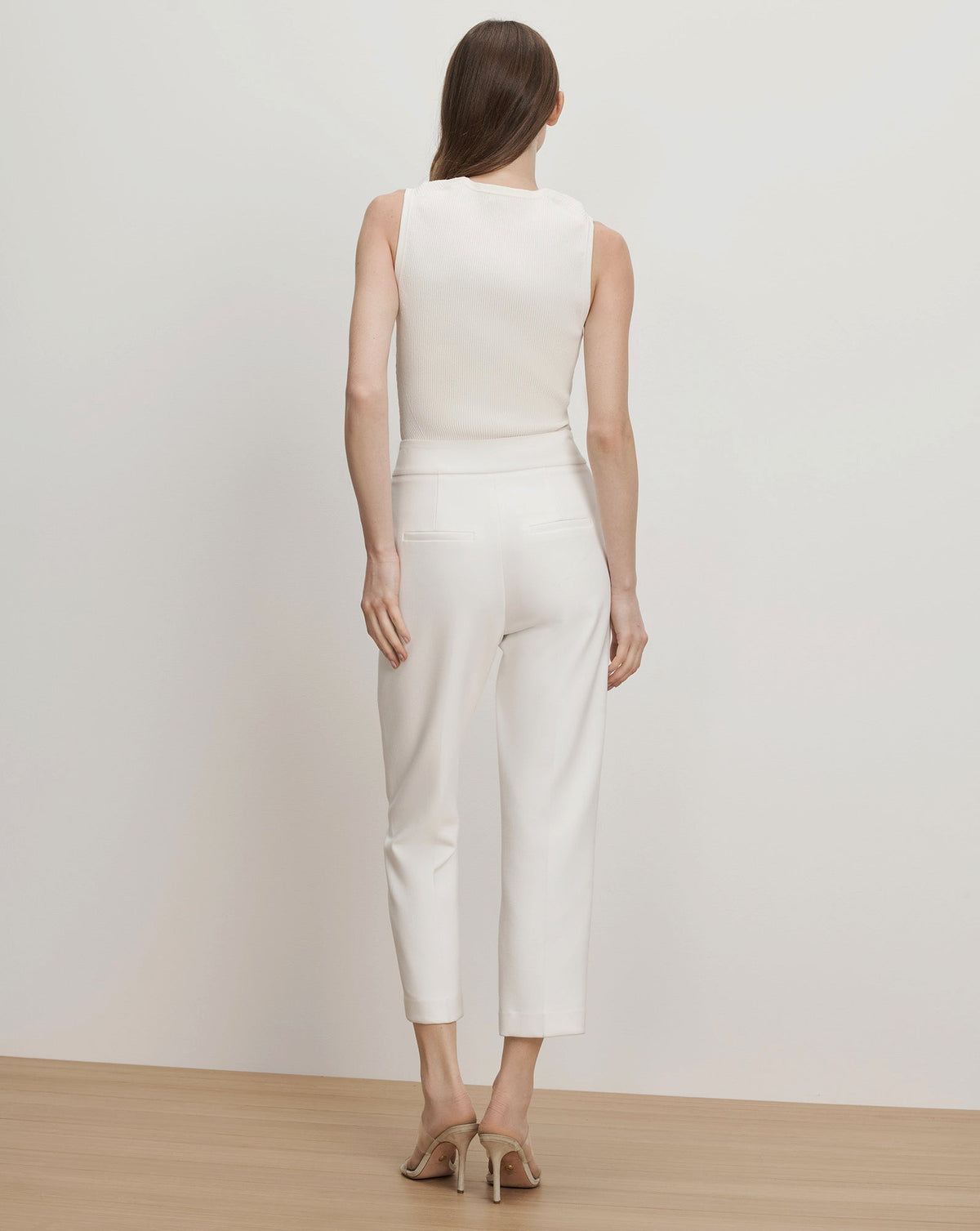 Veronica Beard | Renzo Pant Off-White/Gold