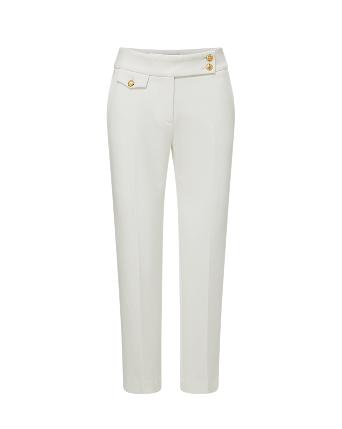 Veronica Beard | Renzo Pant Off-White/Gold