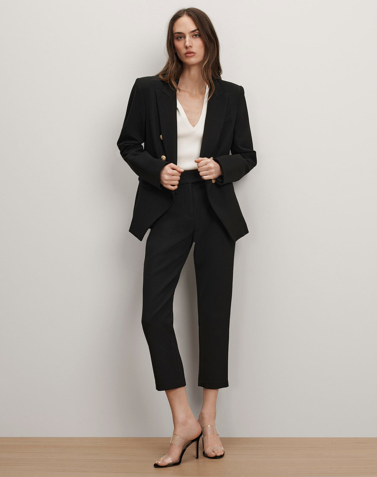 Veronica Beard | Miller Dickey Jacket in Black/Gold Black/Gold