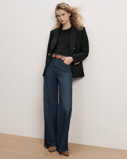 Veronica Beard | Miller Dickey Jacket in Black/Gold Black/Gold