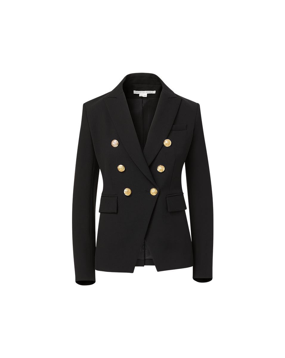 Veronica Beard | Miller Dickey Jacket in Black/Gold Black/Gold