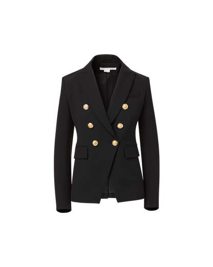 Veronica Beard | Miller Dickey Jacket in Black/Gold Black/Gold