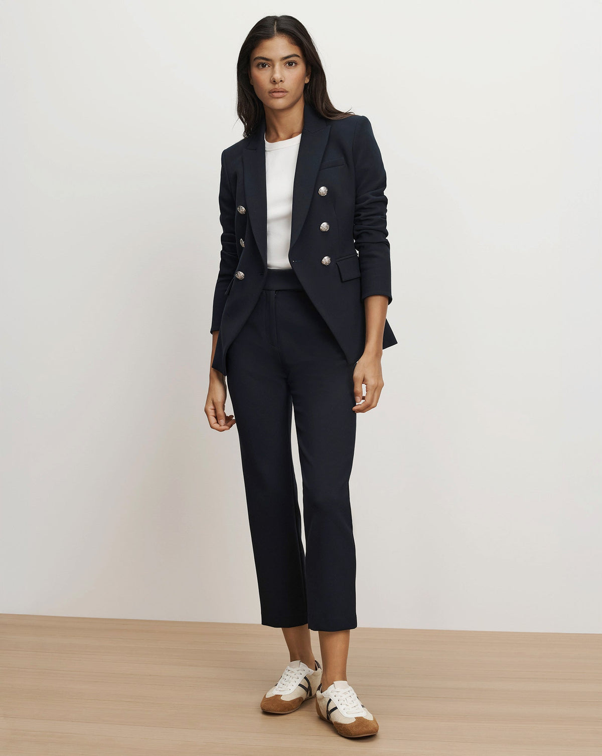 Veronica Beard | Miller Dickey Jacket Navy/Silver