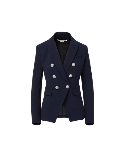 Veronica Beard | Miller Dickey Jacket Navy/Silver