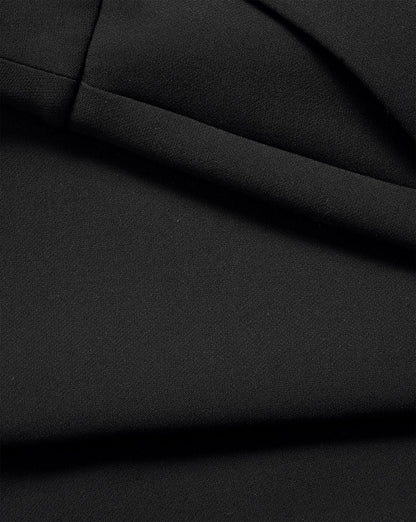 Veronica Beard | Tonelli Wide-Leg Pant in Black Black