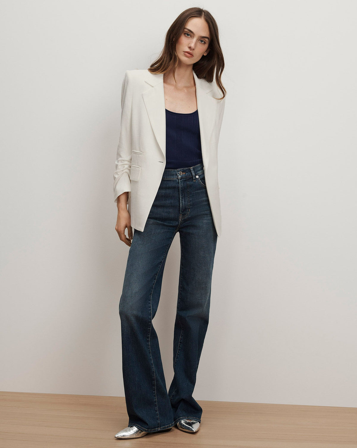 Veronica Beard | Battista Dickey Jacket in Dove White Dove White