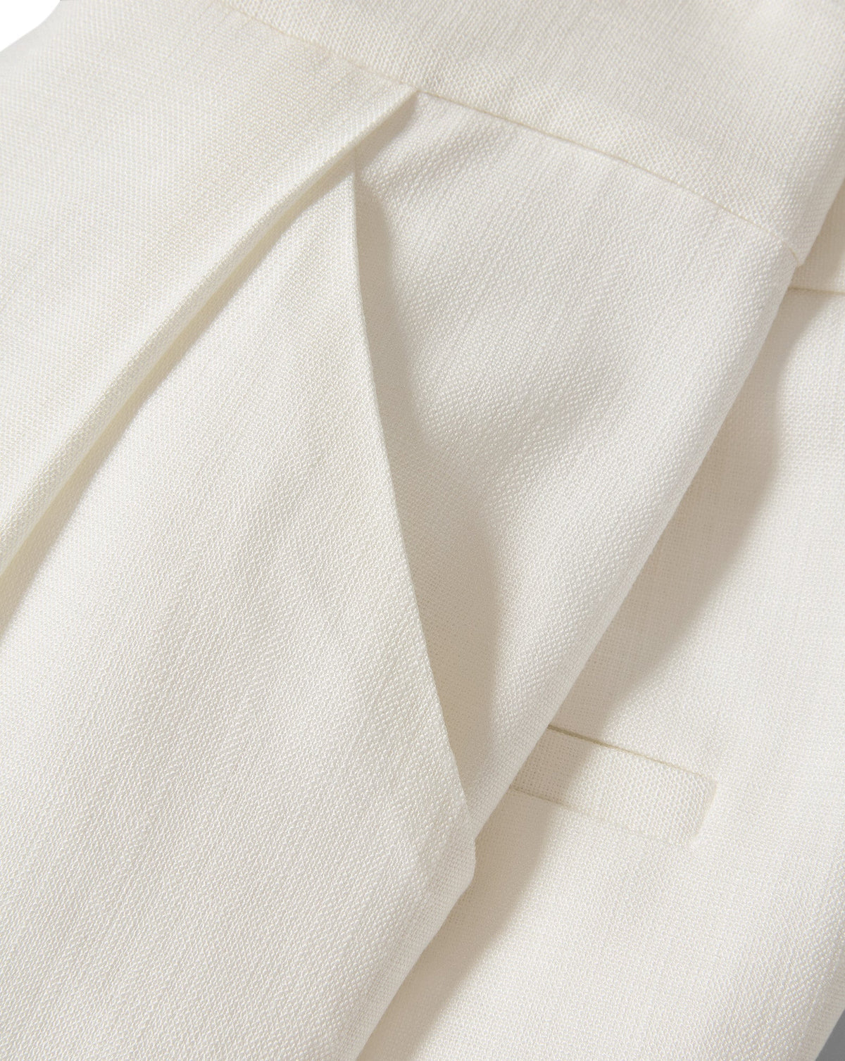 Veronica Beard | Marbeau Pleated Short in Dove White Dove White