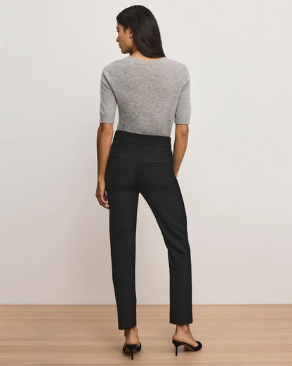Veronica Beard | Renzo Slim-Leg Pant in Black Black