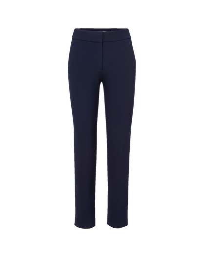 Veronica Beard | Renzo Slim-Leg Pant in Navy Navy