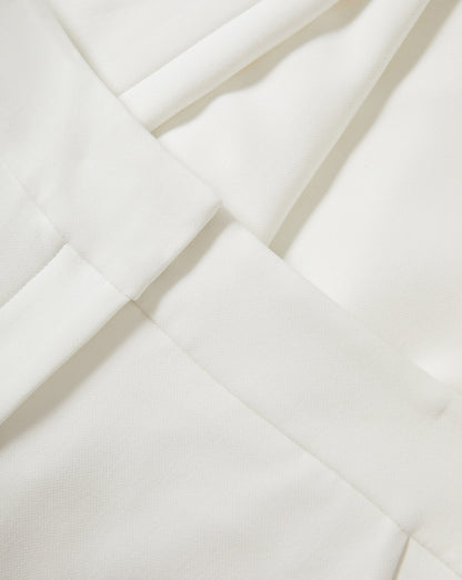 Veronica Beard | Renzo Slim-Leg Pant in Off-White Off-White