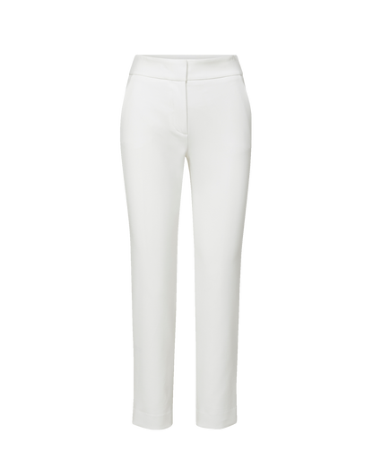 Veronica Beard | Renzo Slim-Leg Pant in Off-White Off-White