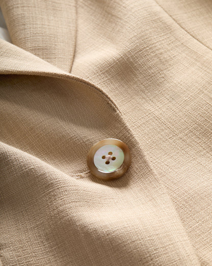 Veronica Beard | Battista Dickey Jacket in Stone Khaki Stone Khaki