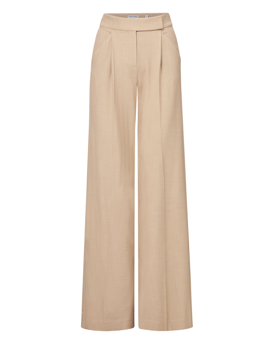 Veronica Beard | Marbeau Trouser Pant in Stone Khaki Stone Khaki