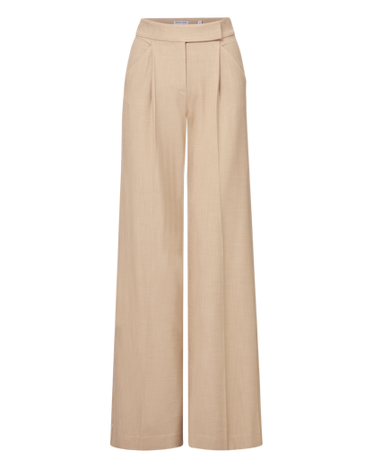 Veronica Beard | Marbeau Trouser Pant in Stone Khaki Stone Khaki