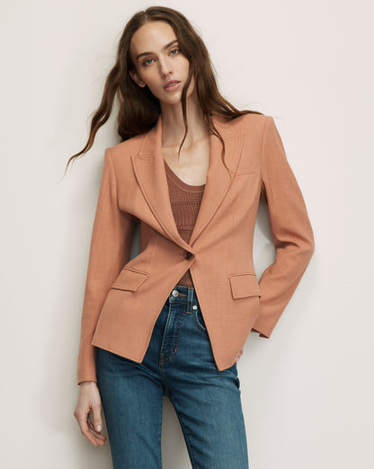 Veronica Beard | Isaac Dickey Jacket in Chai Pink Chai