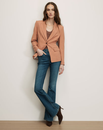 Veronica Beard | Isaac Dickey Jacket in Chai Pink Chai