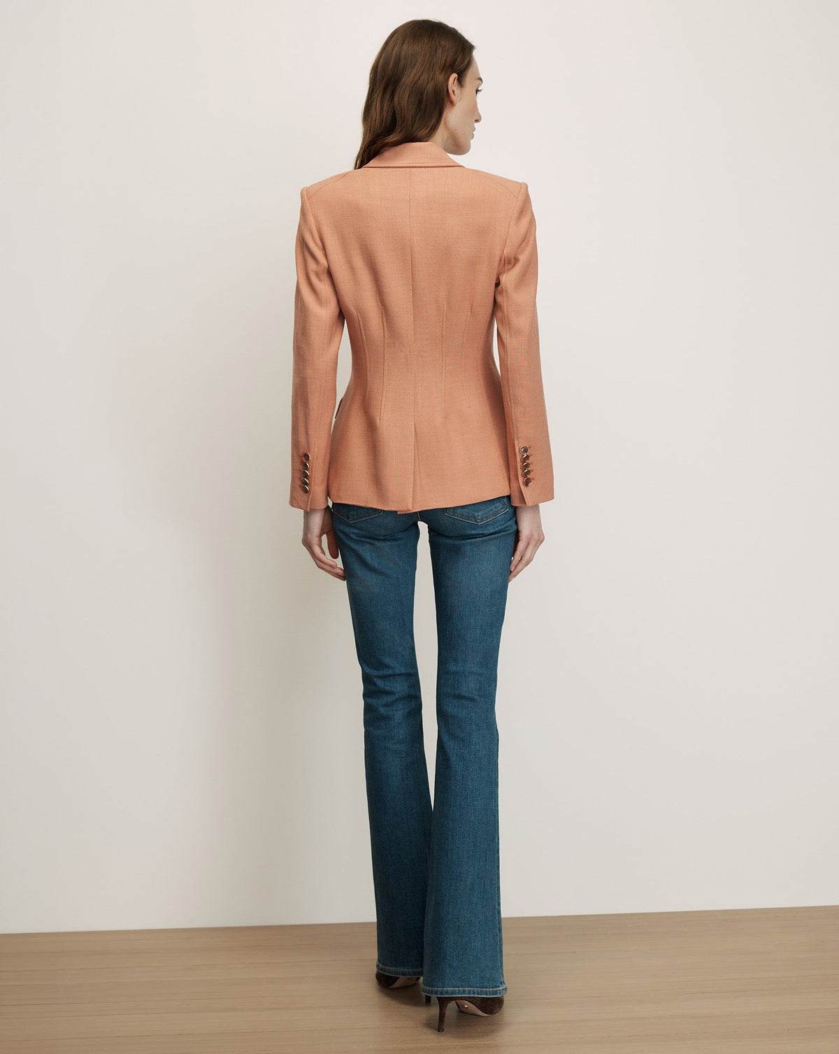Veronica Beard | Isaac Dickey Jacket in Chai Pink Chai