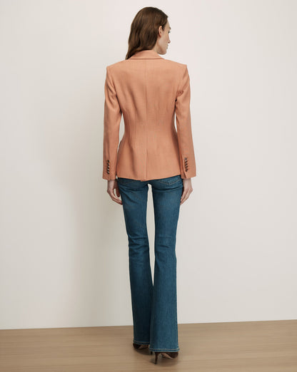 Veronica Beard | Isaac Dickey Jacket in Chai Pink Chai