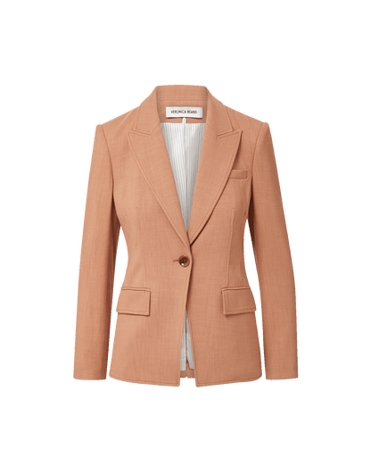 Veronica Beard | Isaac Dickey Jacket in Chai Pink Chai