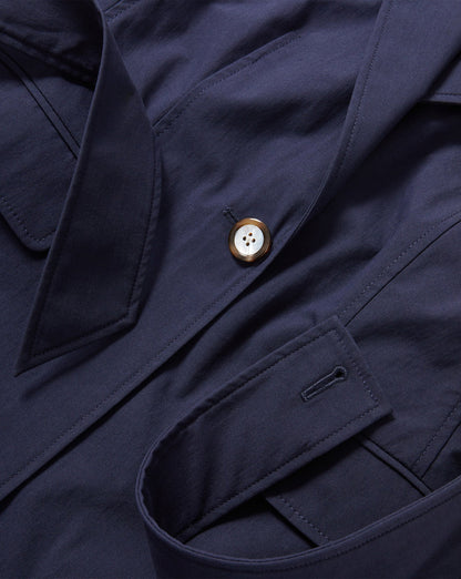 Veronica Beard | Howard Belted Jacket in Navy Navy