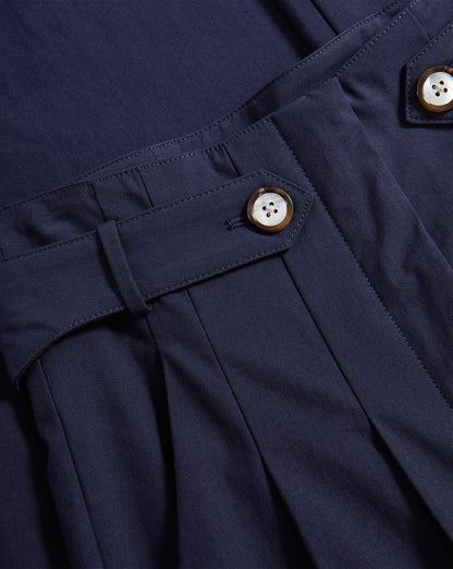 Veronica Beard | Allman Wide-Leg Pant in Navy Navy