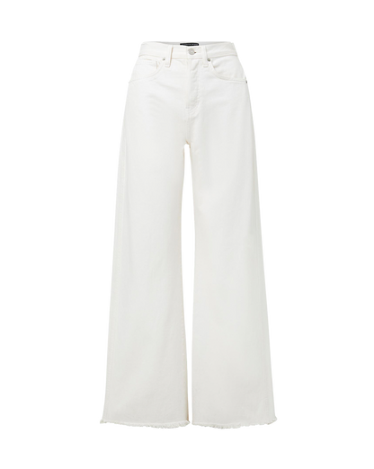 Veronica Beard | Taylor Wide-Leg Jean Ecru