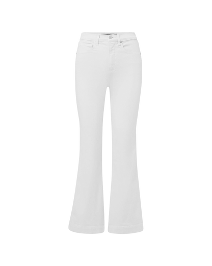 Veronica Beard | Carson Kick-Flare Jean in White White