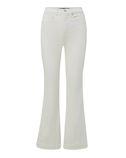 Veronica Beard | Carson Kick-Flare Jean in Ecru Ecru
