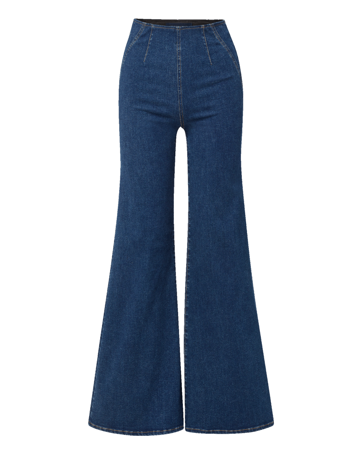 Veronica Beard | Joplin Off-Duty Flare Jean in Dark Bright Blue Bright Blue