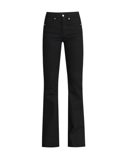 Veronica Beard | Beverly High-Rise Skinny Flare Jean Onyx