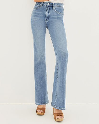 Veronica Beard | Beverly High Rise Skinny Flare Iceberg