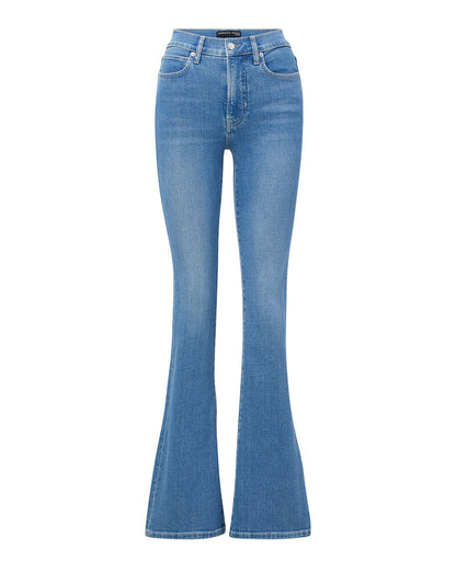 Veronica Beard | Beverly High Rise Skinny Flare Iceberg