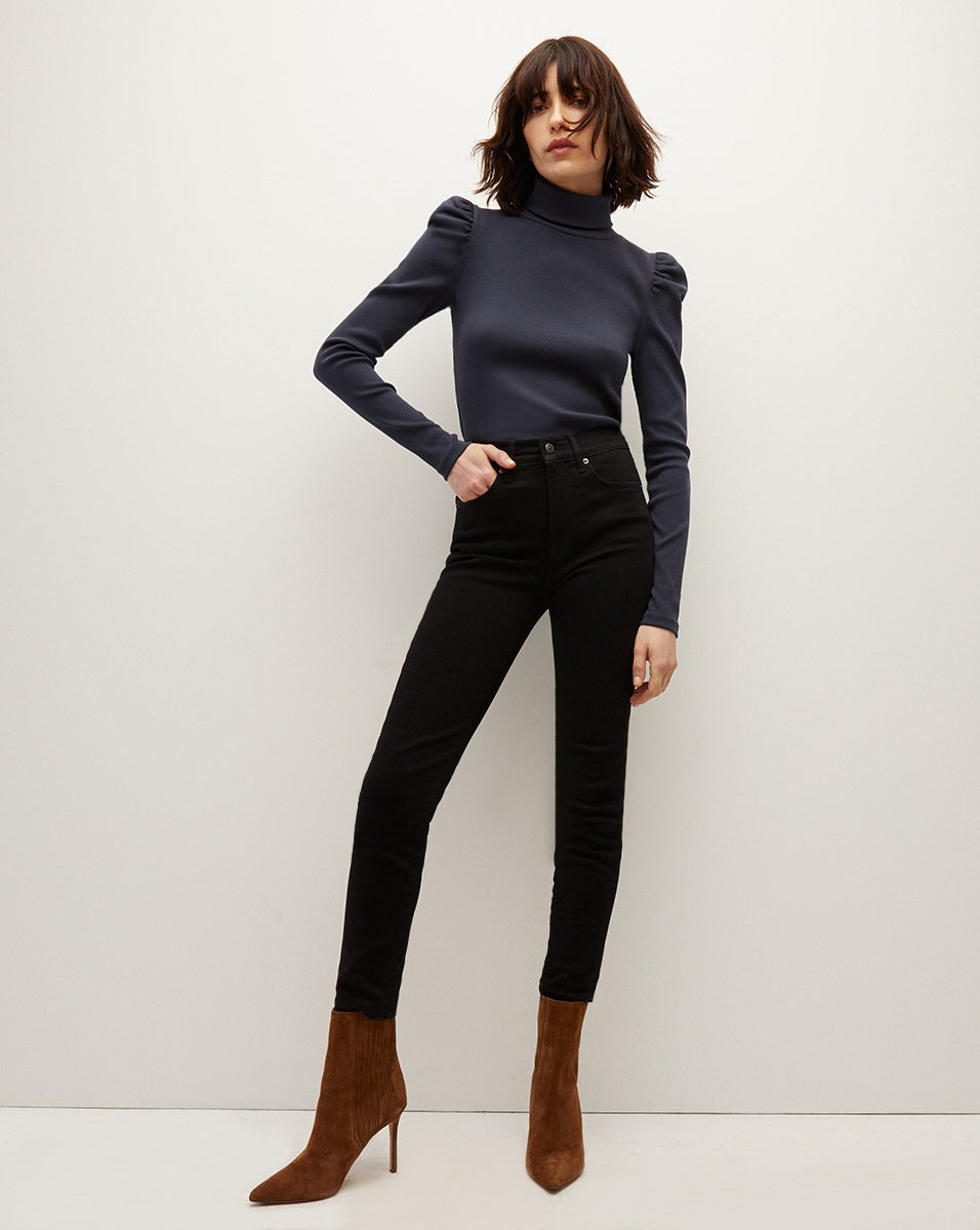 Veronica Beard | Debbie Skinny Jean Onyx