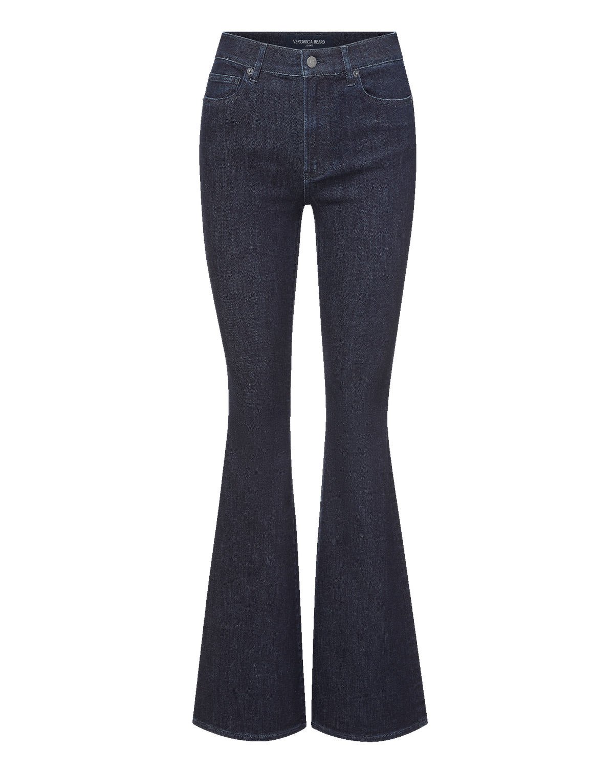 Veronica Beard | Beverly Skinny-Flare Jean in Dark Wash Indigo Rinse Indigo Rinse