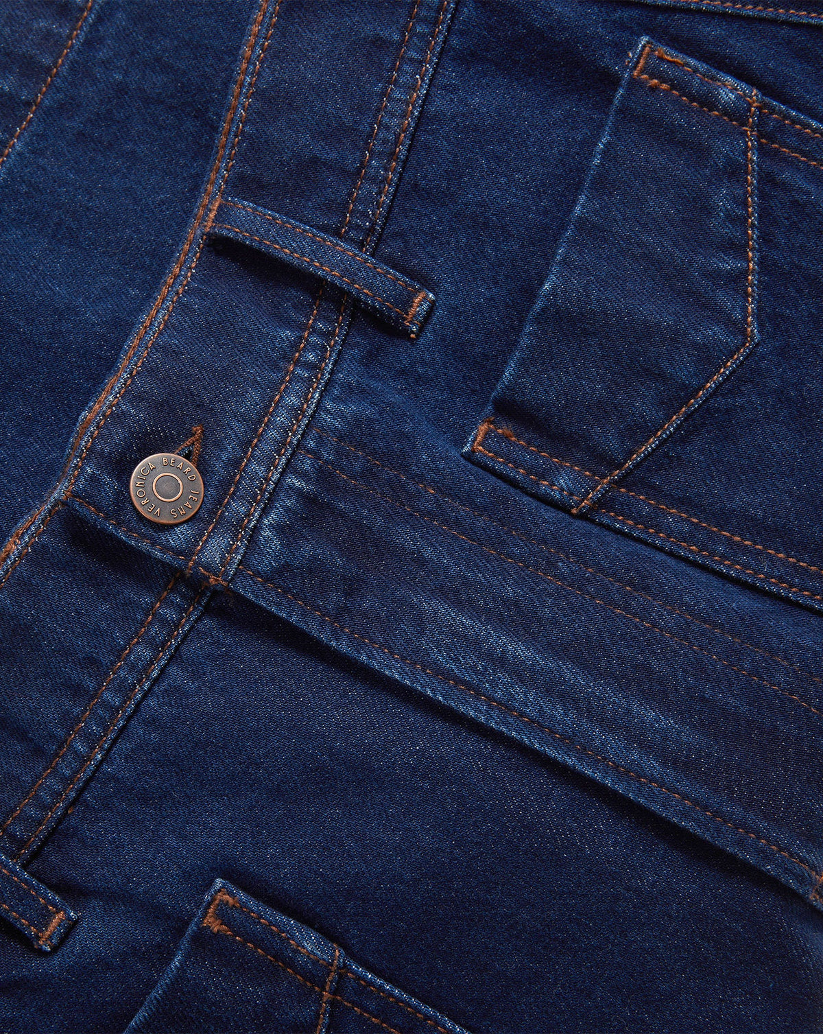 Veronica Beard | Carter Denim Short in Indigo Rinse Indigo Rinse
