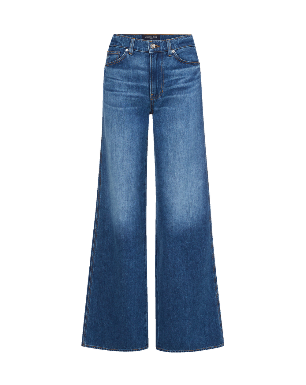 Veronica Beard | Kasey Wide-Leg Jean in Bright Blue Bright Blue