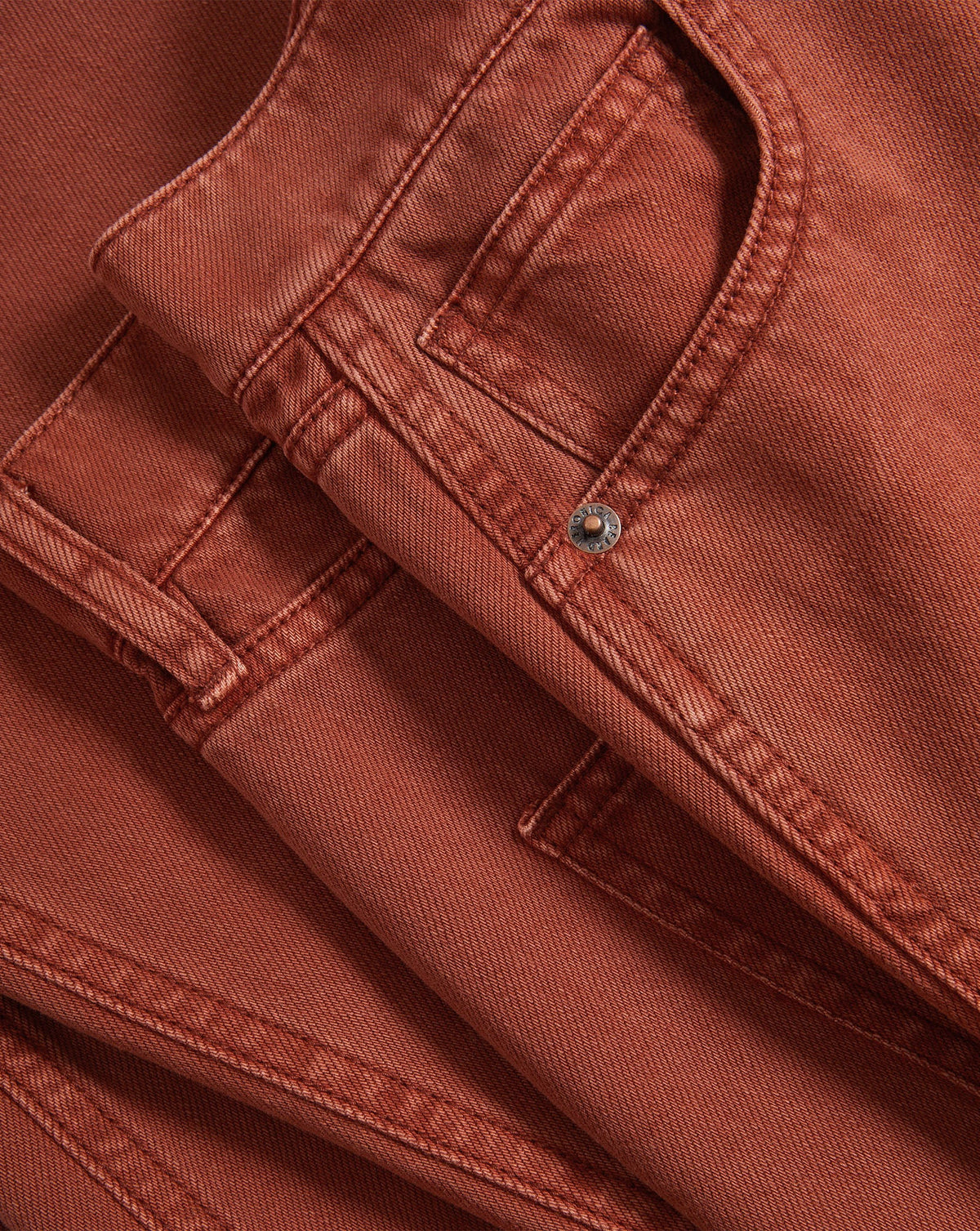 Veronica Beard | Kasey Wide-Leg Jean in Rust Rust