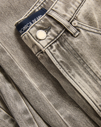Veronica Beard | Kasey Wide-Leg Jean in Backroad Grey Backroad Grey