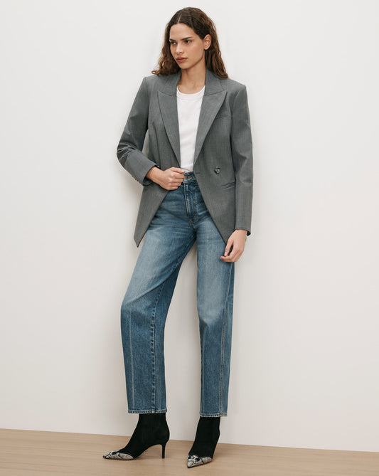 Veronica Beard | Harley Arc-Leg Jean in Blue Denim Memory Lane