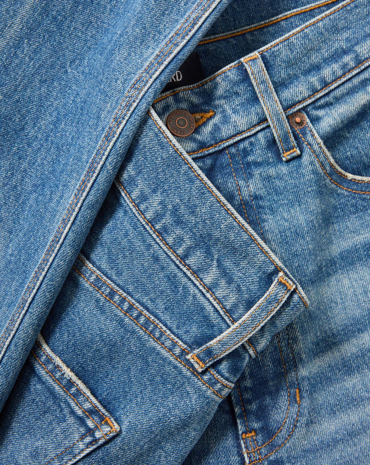 Veronica Beard | Harley Arc-Leg Jean in Blue Denim Memory Lane