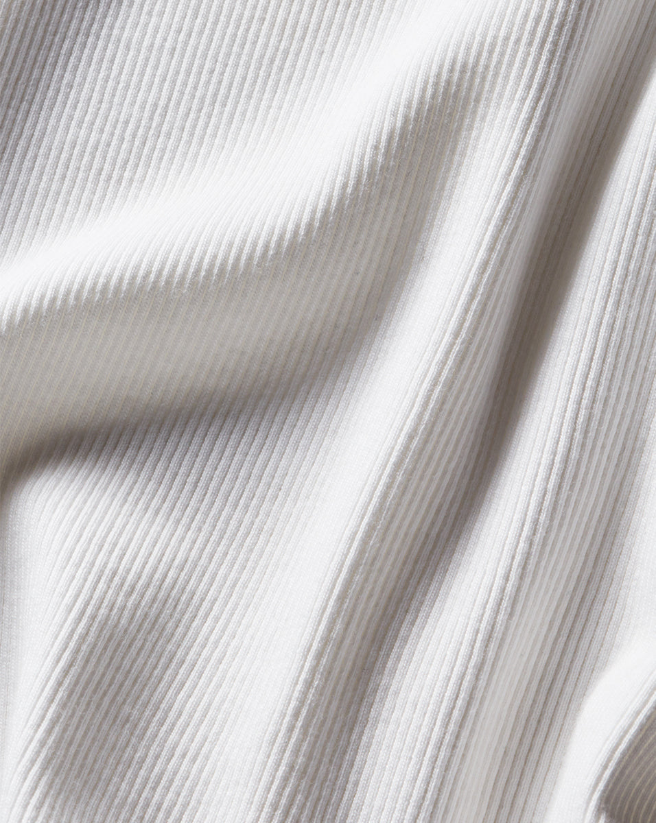 Veronica Beard | Pruitt Ribbed Tee in White White