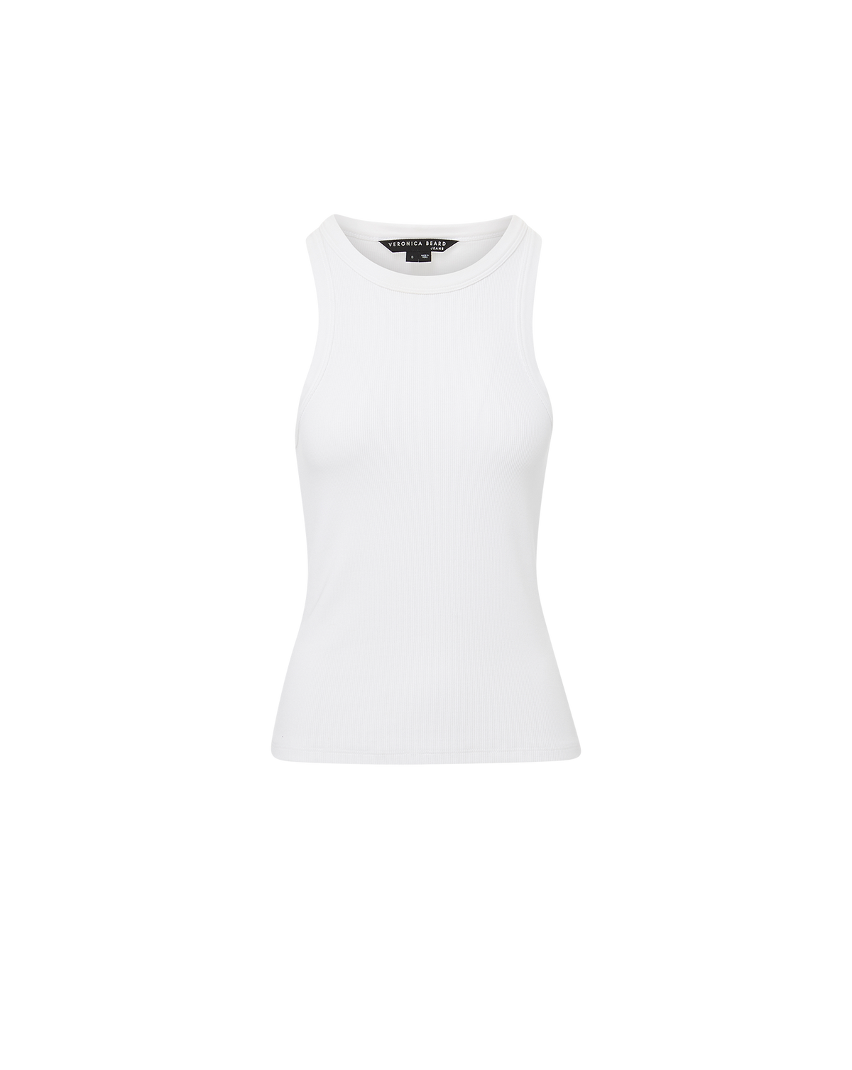 Veronica Beard | Jordyn Cropped Tank Top in White White