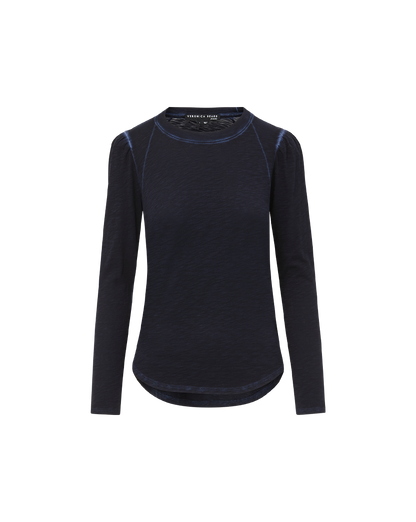 Veronica Beard | Mason Baseball Tee Navy