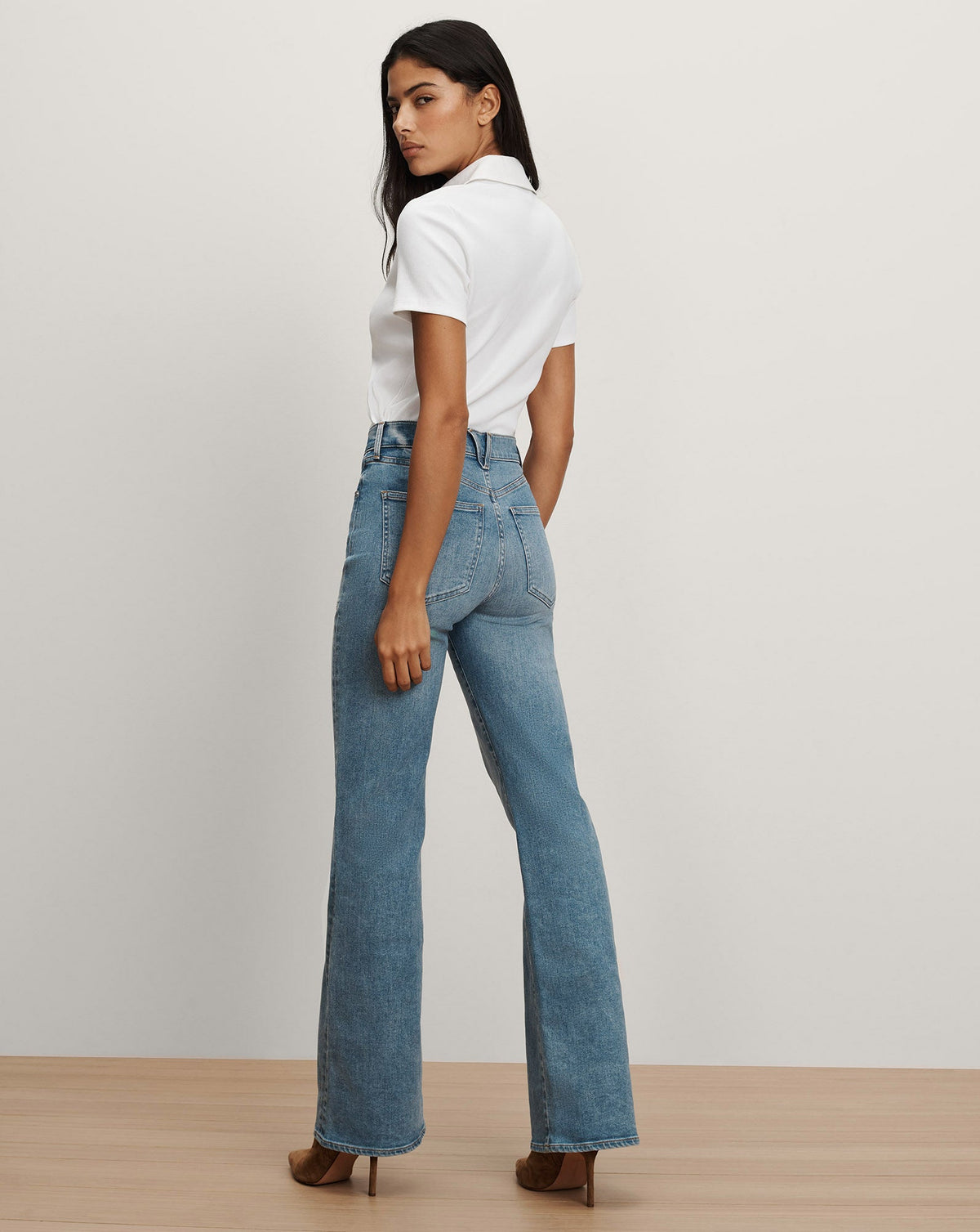 Veronica Beard | Kearney Button-Down Tee in White White