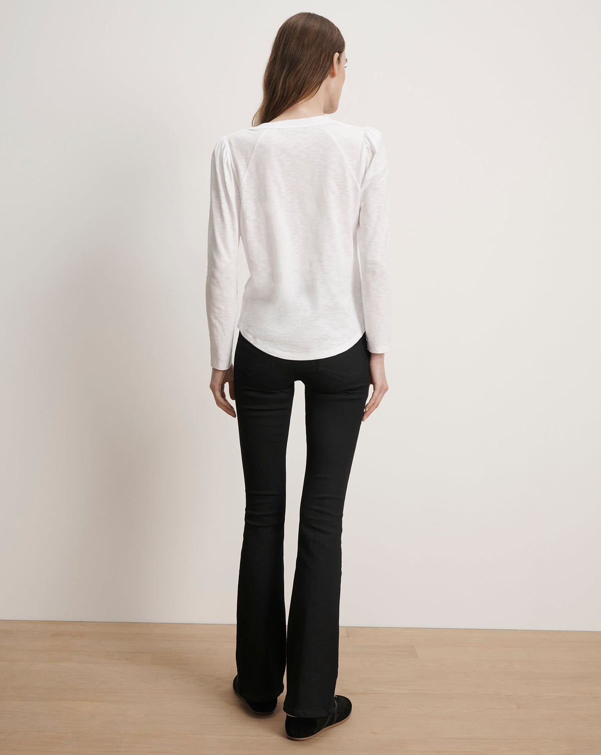 Veronica Beard | Mason Baseball Tee White